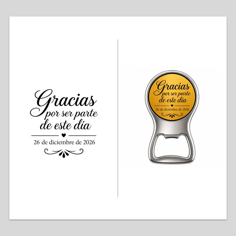 Diseño Agradecimiento