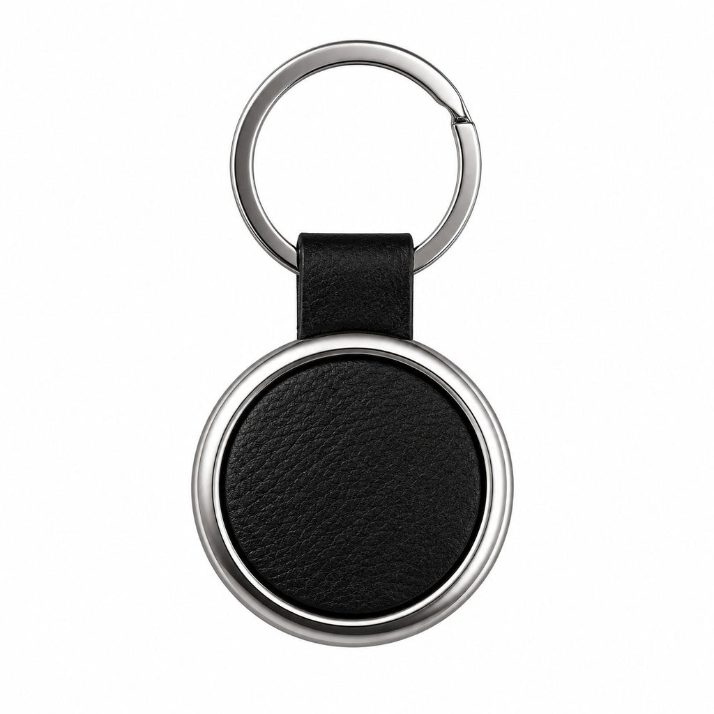 Llavero Personalizado Con Piel – Acabado Metálico Premium - Paquete 50 Piezas