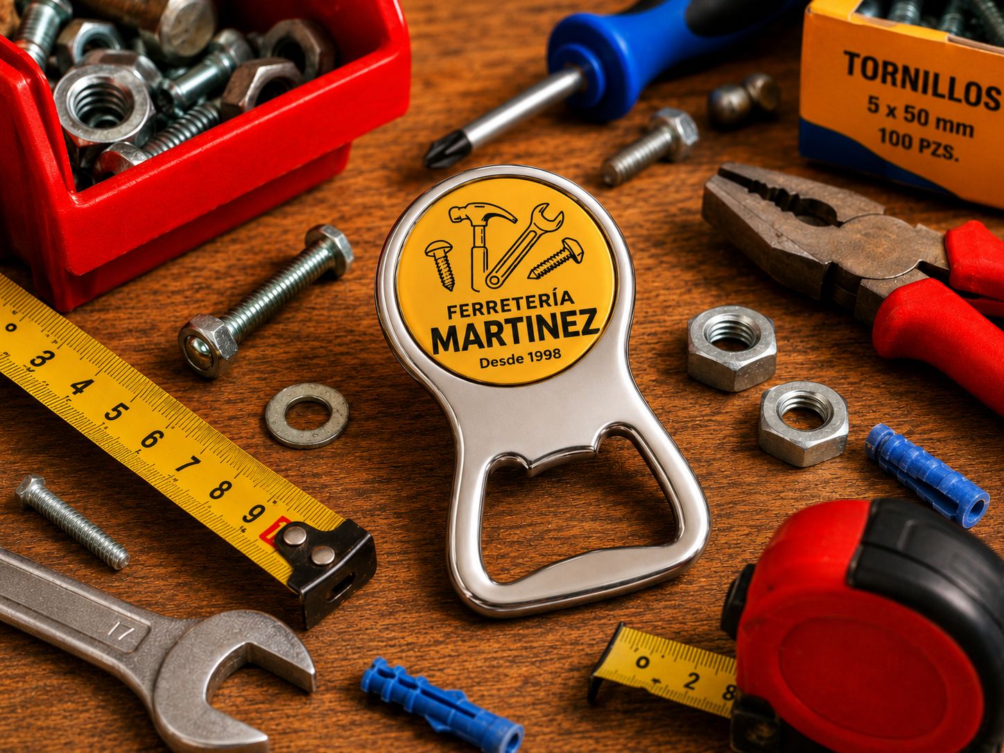Destapador Magnético Personalizado para Eventos – Paquete de 50 Piezas