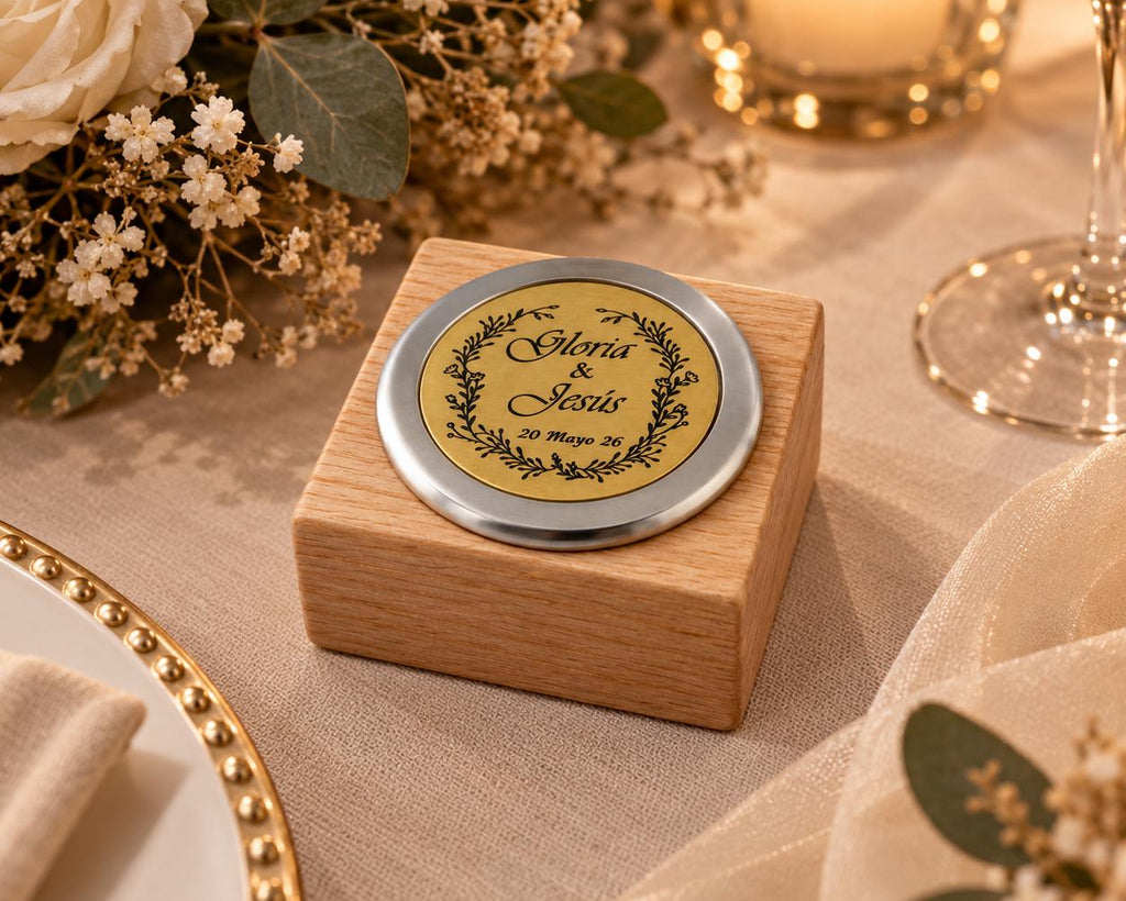 Alhajero Personalizado con Grabado Láser – 50 Piezas
